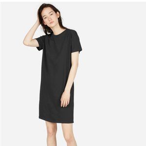 everlane cotton box-cut tee dress